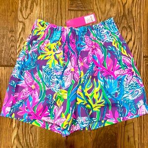 Lilly Pulitzer Dalci stretch short pigment purple